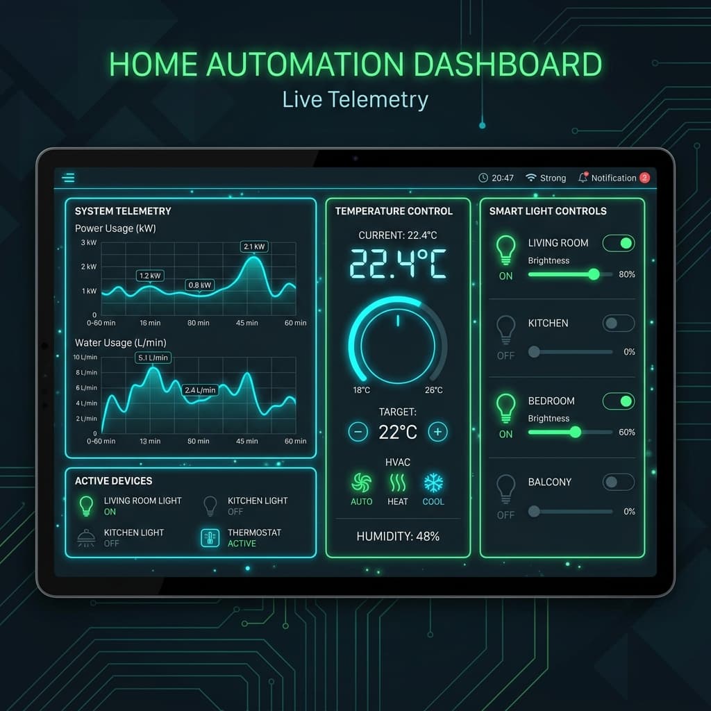 Real-time IoT Telemetry & Control Platform